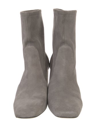 Stuart Weitzman Suede Sock Boots