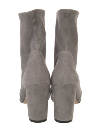Stuart Weitzman Suede Sock Boots