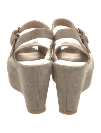 Stuart Weitzman Suede Slingback Pumps