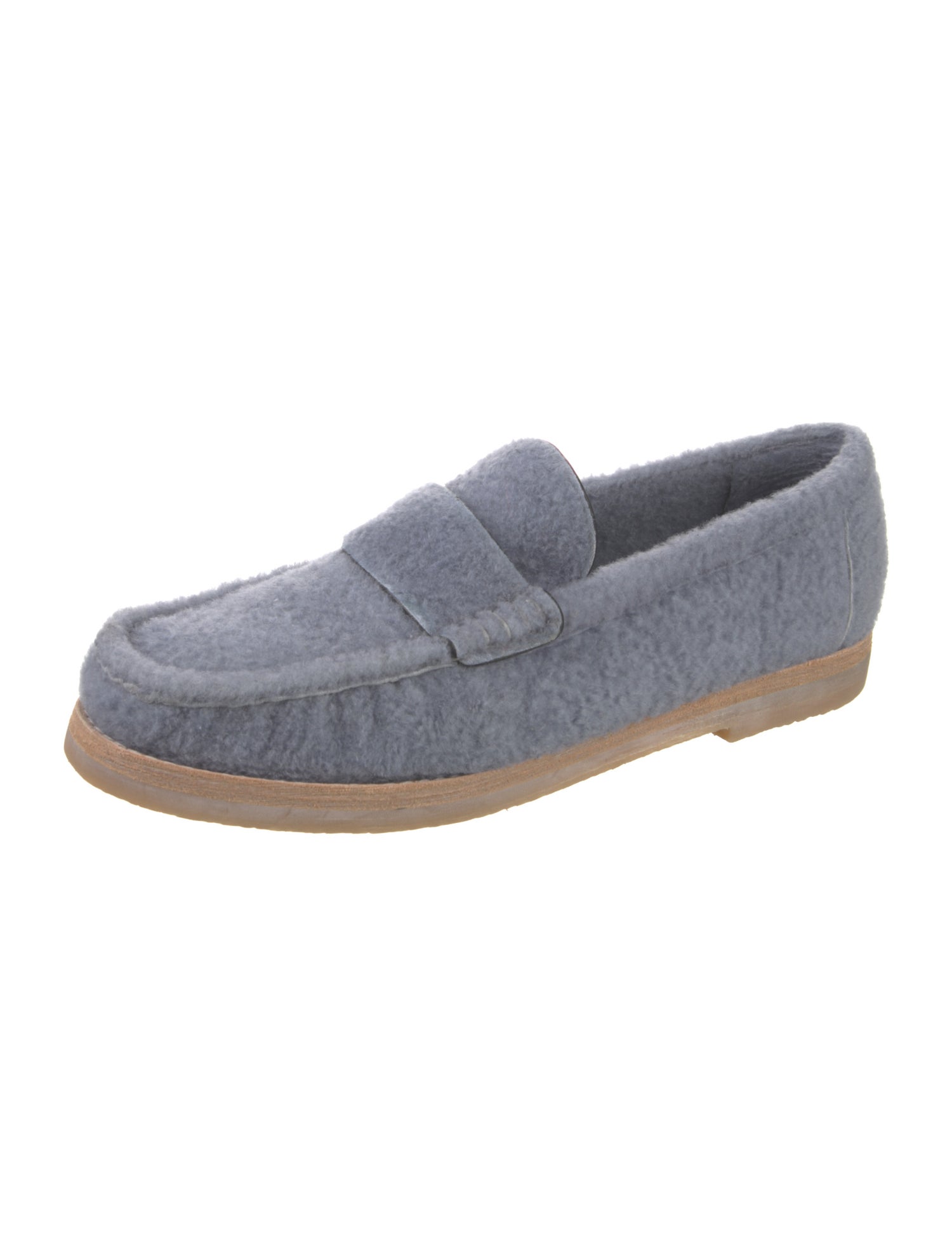 Stuart Weitzman Wool Loafers