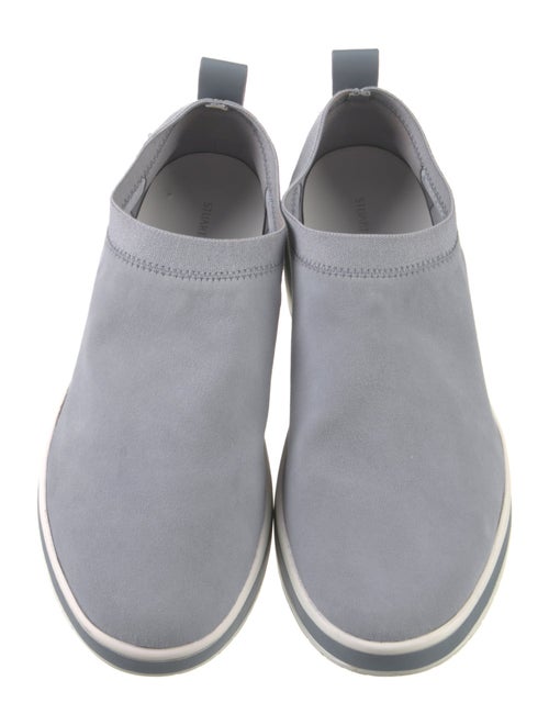 Stuart Weitzman Suede Sock Sneakers