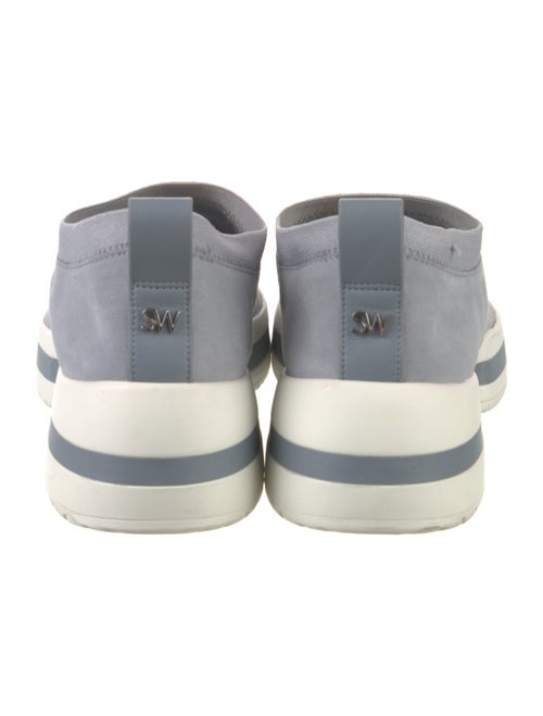 Stuart Weitzman Suede Sock Sneakers