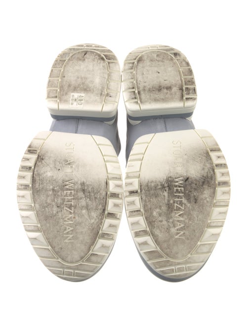 Stuart Weitzman Suede Sock Sneakers