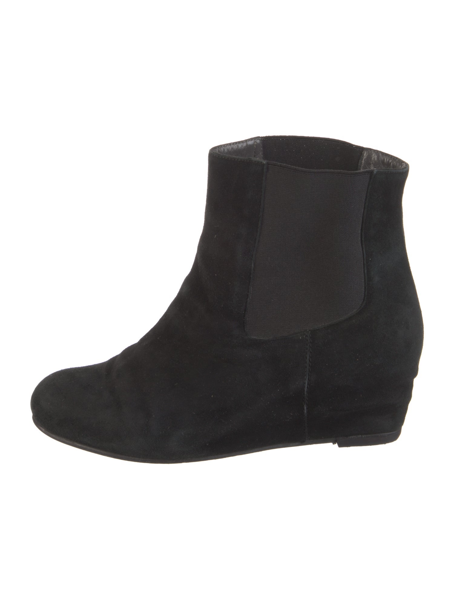 Stuart Weitzman Suede Chelsea Boots