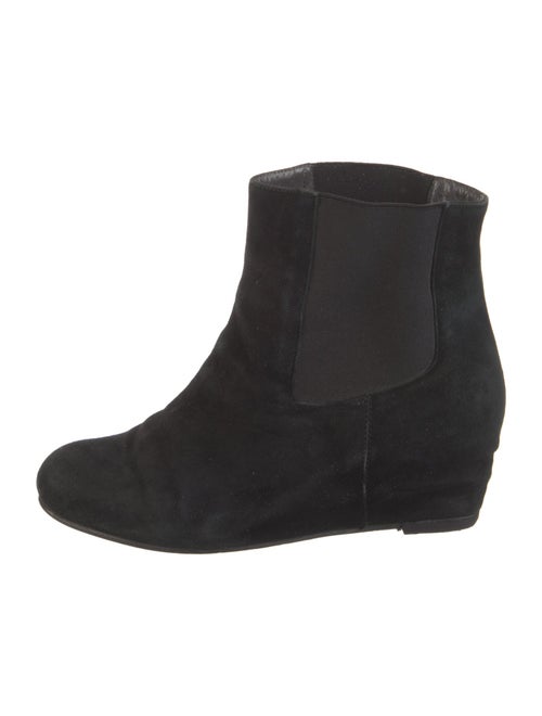 Stuart Weitzman Suede Chelsea Boots
