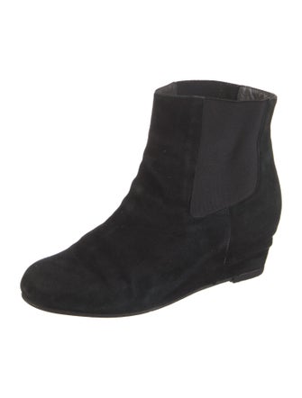 Stuart Weitzman Suede Chelsea Boots