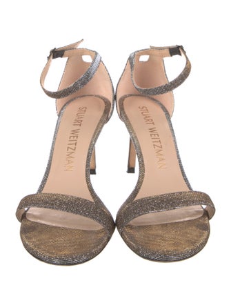 Stuart Weitzman Glitter Sandals