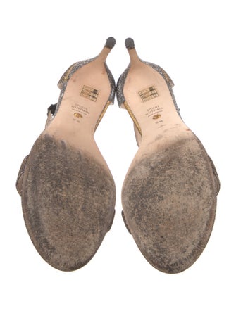 Stuart Weitzman Glitter Sandals