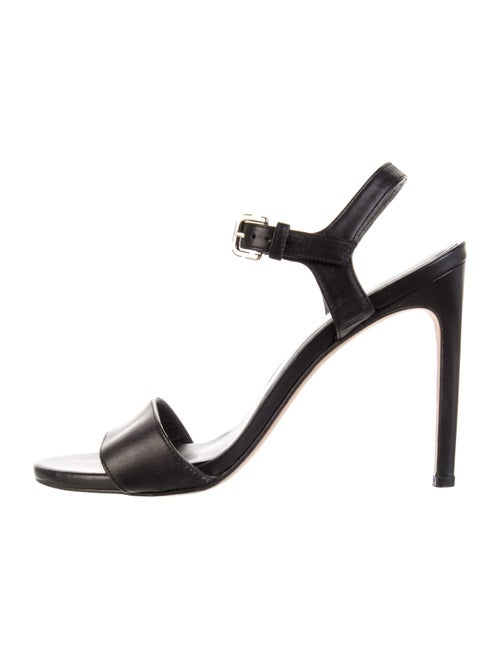 Stuart Weitzman Leather Slingback Sandals
