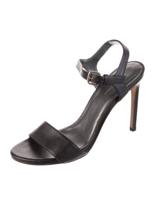 Stuart Weitzman Leather Slingback Sandals