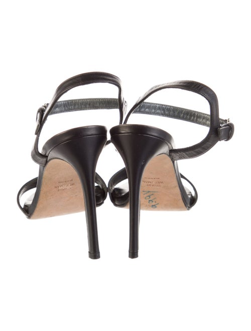 Stuart Weitzman Leather Slingback Sandals