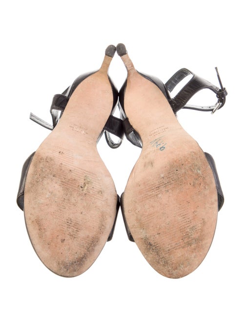 Stuart Weitzman Leather Slingback Sandals