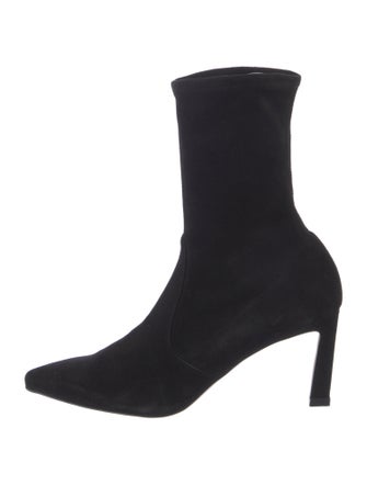 Stuart Weitzman Suede Sock Boots