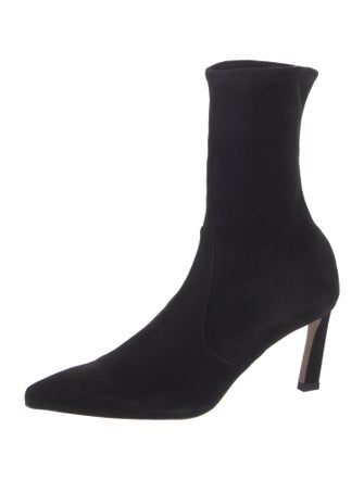 Stuart Weitzman Suede Sock Boots