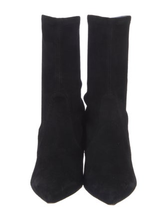 Stuart Weitzman Suede Sock Boots