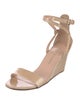 Stuart Weitzman Patent Leather Sandals