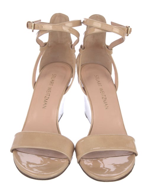 Stuart Weitzman Patent Leather Sandals