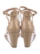 Stuart Weitzman Patent Leather Sandals