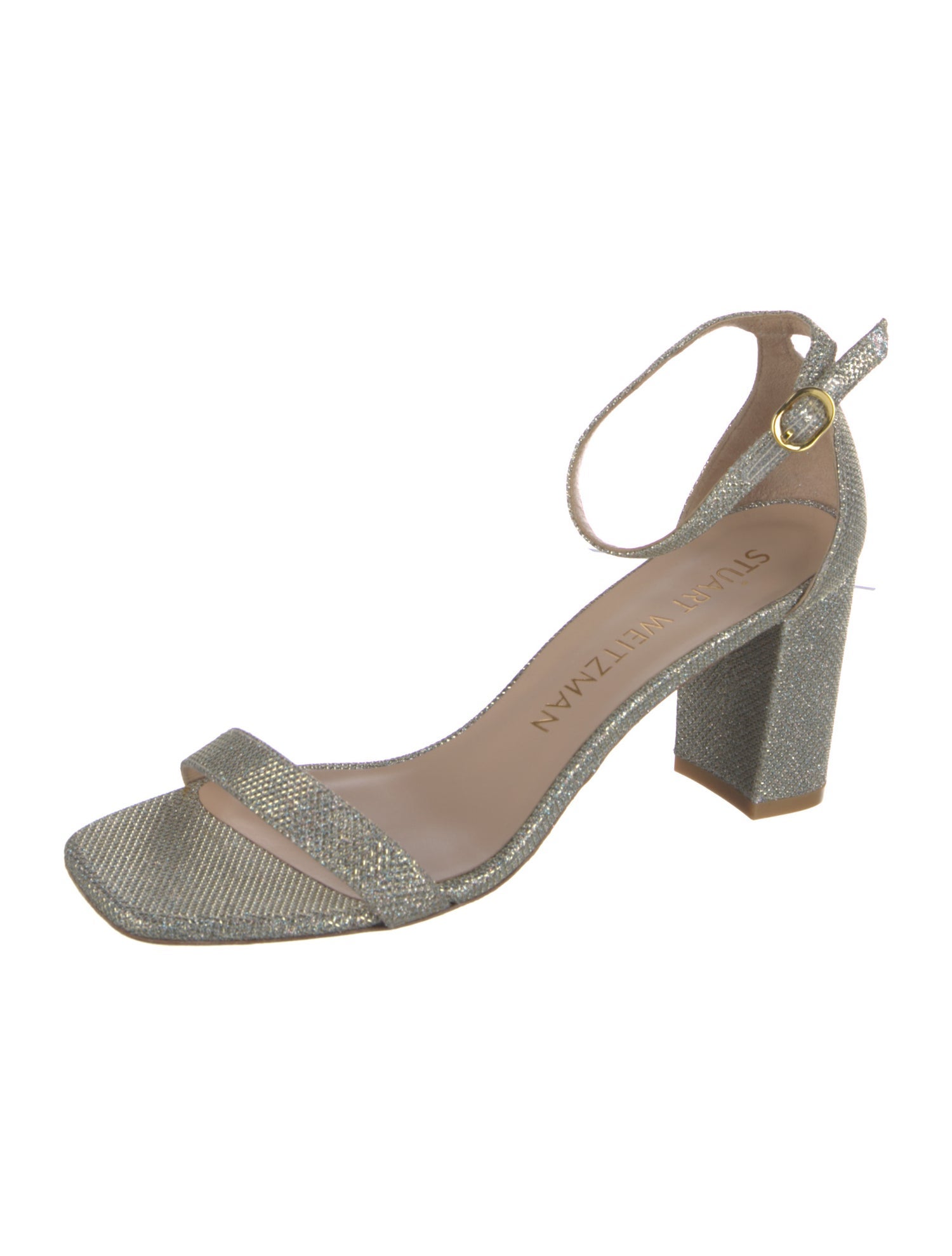 Stuart Weitzman Glitter Sandals