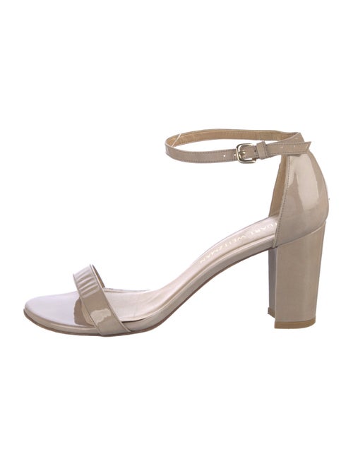 Stuart Weitzman Patent Leather Sandals