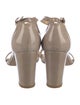 Stuart Weitzman Patent Leather Sandals