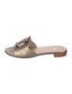 Stuart Weitzman Leather Slides