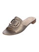 Stuart Weitzman Leather Slides