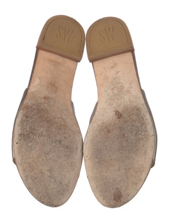 Stuart Weitzman Leather Slides