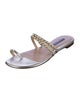 Stuart Weitzman Leather Slides
