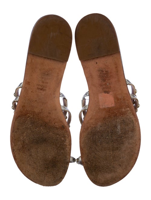 Stuart Weitzman Leather Slides