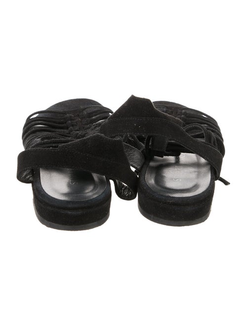 Stuart Weitzman Suede Gladiator Sandals