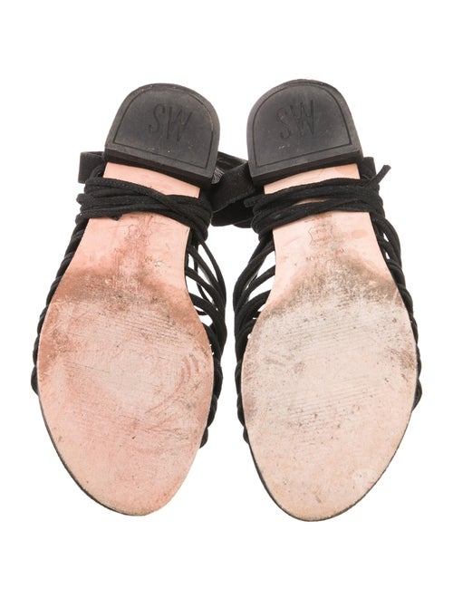 Stuart Weitzman Suede Gladiator Sandals