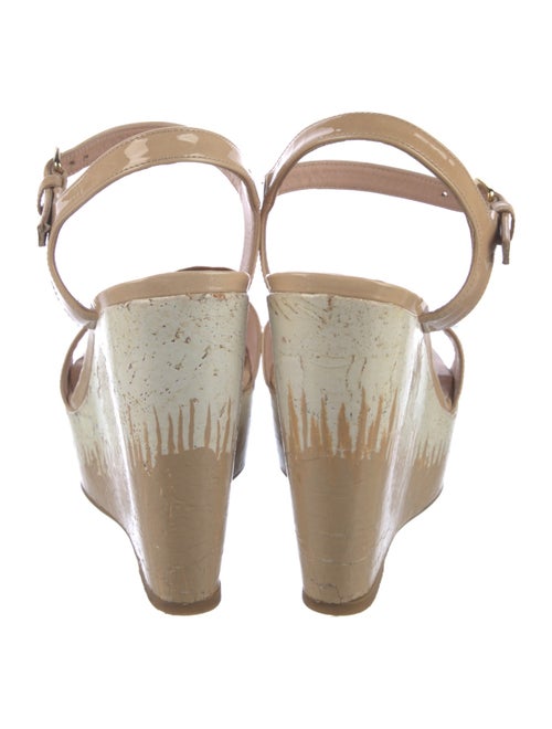 Stuart Weitzman Patent Leather Sandals