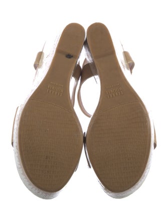 Stuart Weitzman Patent Leather Sandals