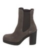 Stuart Weitzman Suede Chelsea Boots