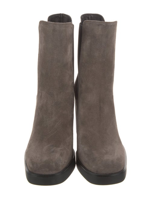 Stuart Weitzman Suede Chelsea Boots