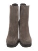 Stuart Weitzman Suede Chelsea Boots