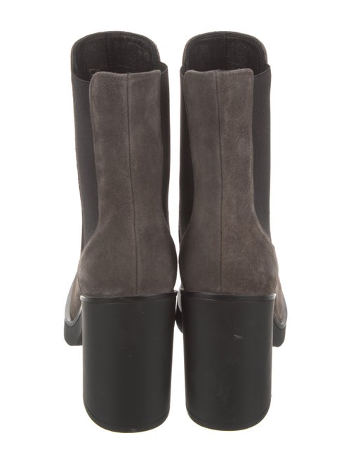 Stuart Weitzman Suede Chelsea Boots