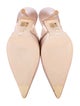 Stuart Weitzman Satin Mules
