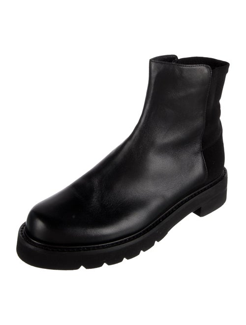 Stuart Weitzman Leather Chelsea Boots