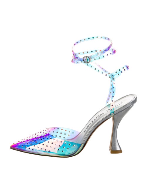 Stuart Weitzman PVC Slingback Pumps