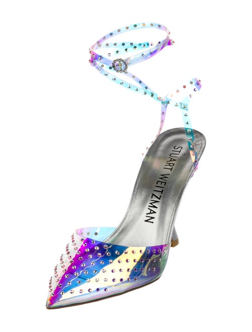 Stuart Weitzman PVC Slingback Pumps