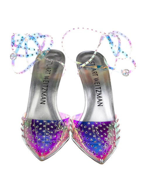 Stuart Weitzman PVC Slingback Pumps