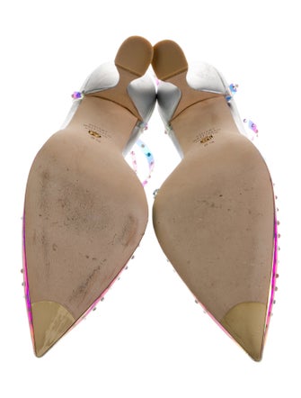 Stuart Weitzman PVC Slingback Pumps