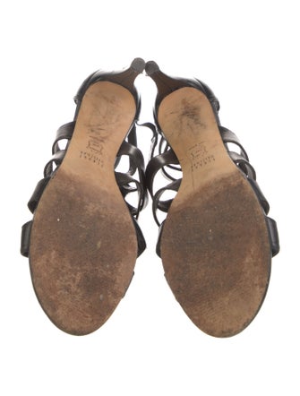 Stuart Weitzman Leather Gladiator Sandals