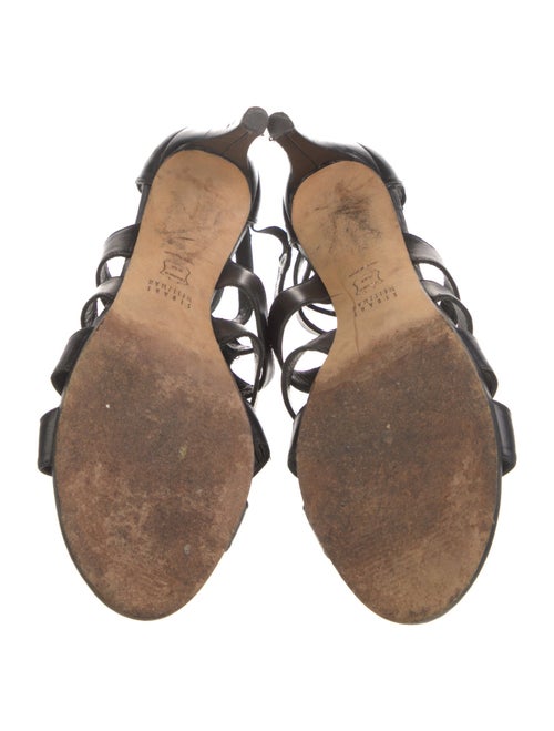 Stuart Weitzman Leather Gladiator Sandals