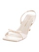 Stuart Weitzman Leather Slingback Sandals
