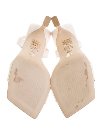 Stuart Weitzman Leather Slingback Sandals