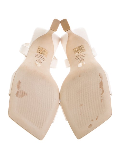Stuart Weitzman Leather Slingback Sandals