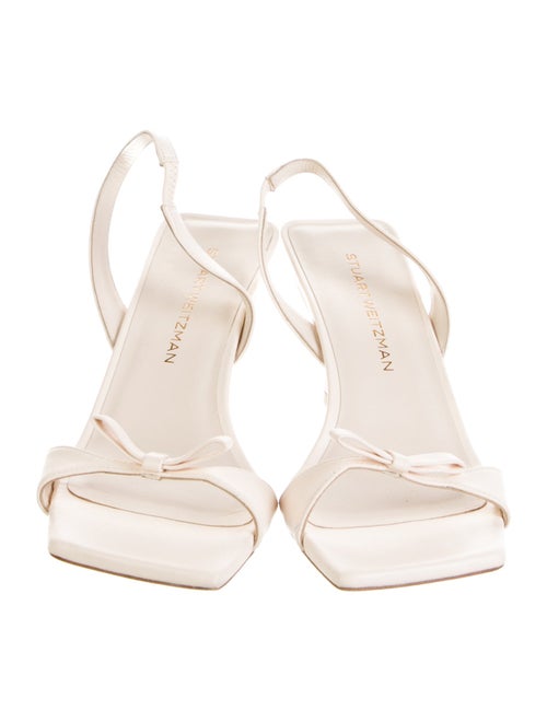 Stuart Weitzman Leather Slingback Sandals